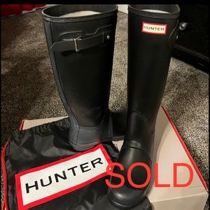 WOMENS HUNTER RAIN BOOTS